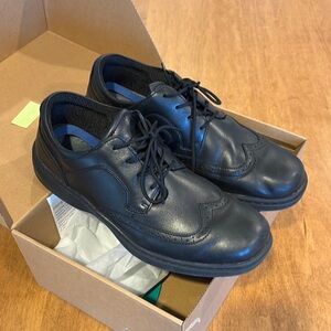 Black Leather Men's Dress Shoes